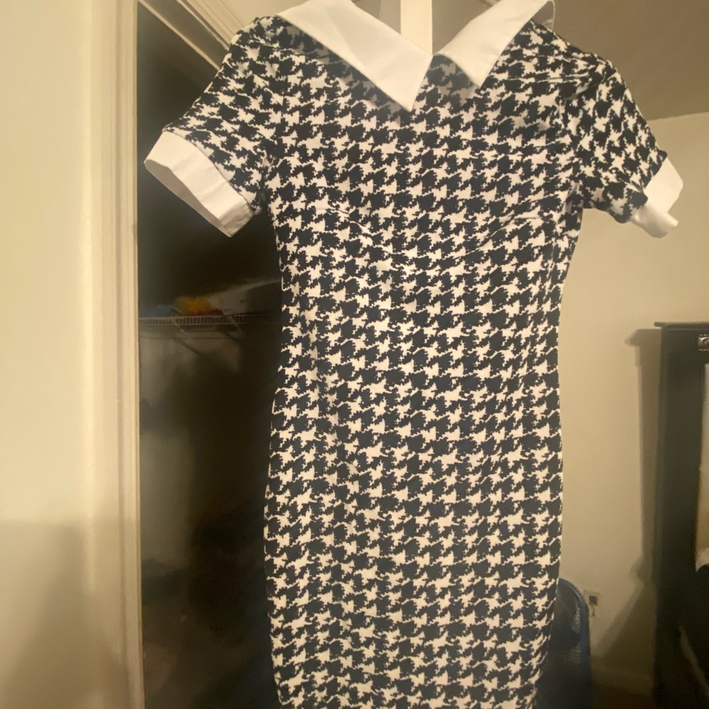 Black and white dress